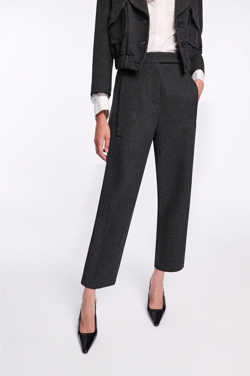 charcoal melange // LAYERED COOLNESS pants