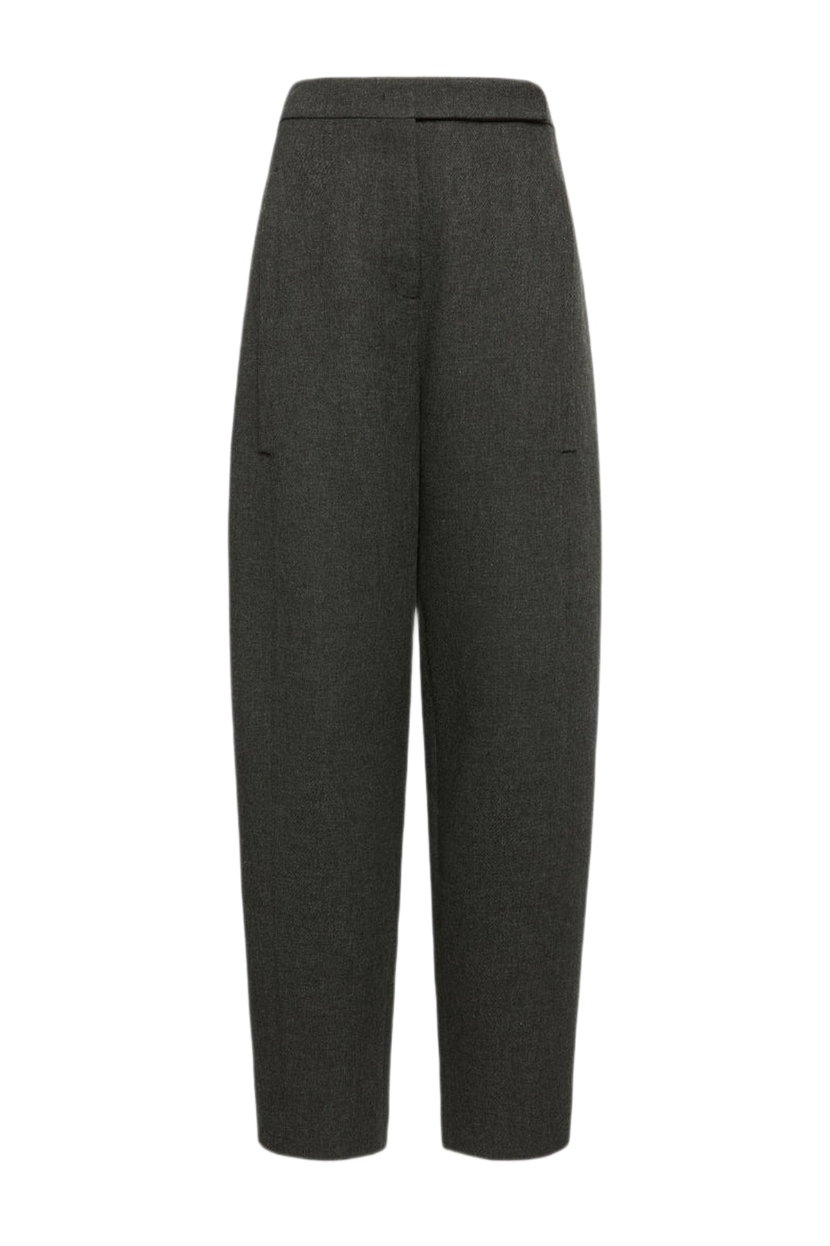 Layered Coolness Trousers - Charcoal Melange