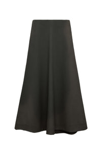 Layered Coolness Skirt - Charcoal Melange