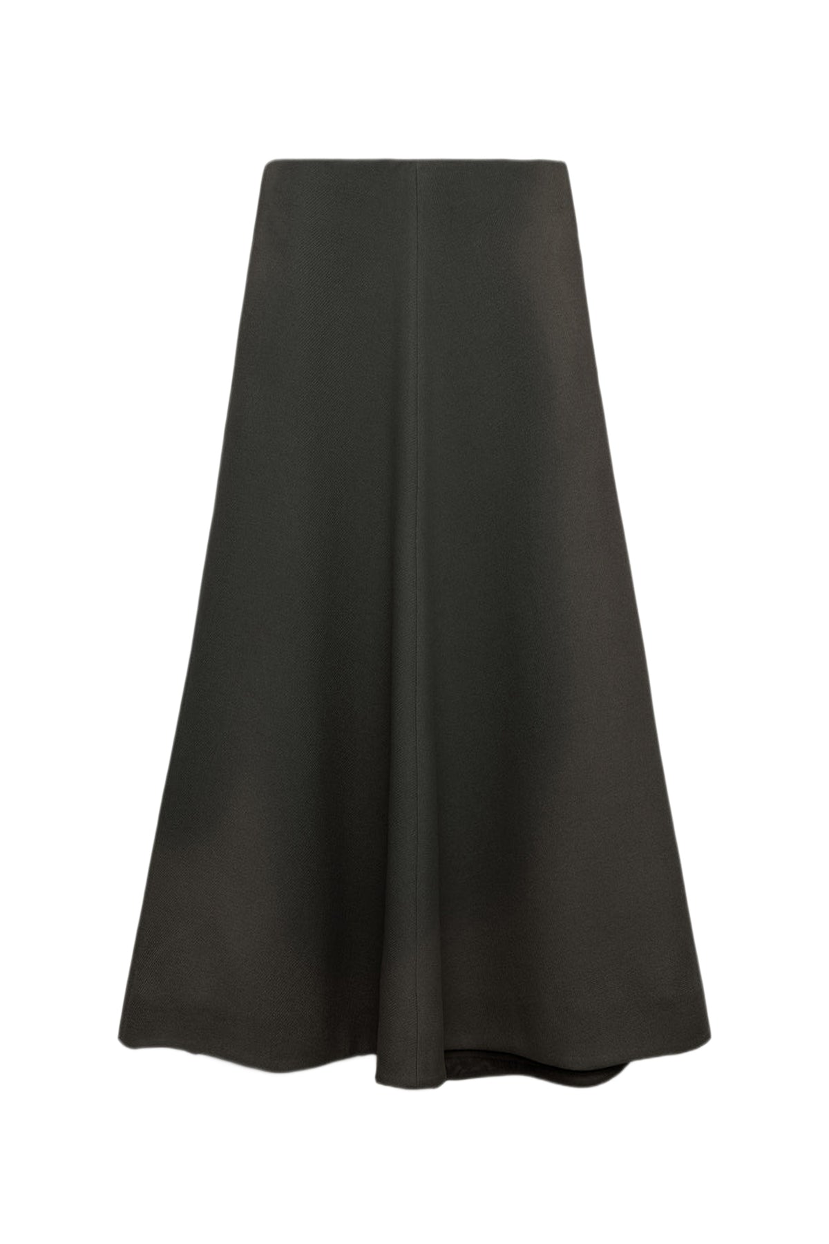 Layered Coolness Skirt - Charcoal Melange