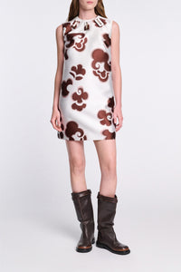 offwhite chocolate // FLORAL STATEMENT dress