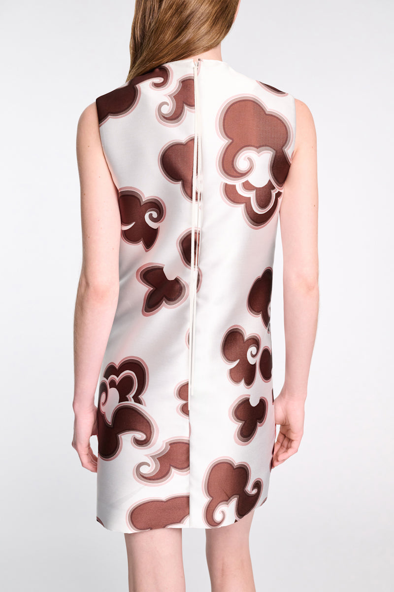 offwhite chocolate // FLORAL STATEMENT dress