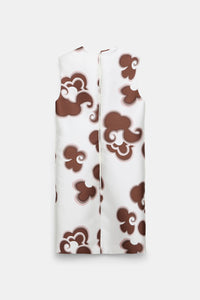 offwhite chocolate // FLORAL STATEMENT dress