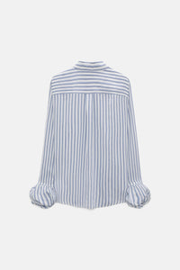 white sky mix // STRIPED EASE blouse