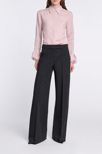 rose stripe // STRIPED EASE blouse