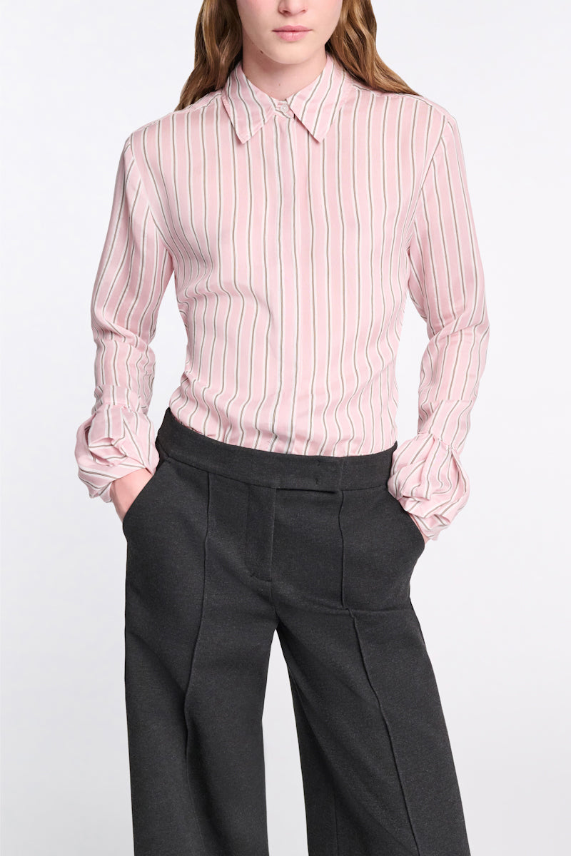 rose stripe // STRIPED EASE blouse