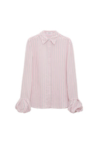 Blouse Striped Ease - Rose Stripe