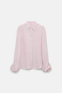 rose stripe // STRIPED EASE blouse
