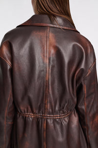choco black // SLEEK STATEMENT I jacket