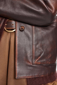 choco black // SLEEK STATEMENT I jacket