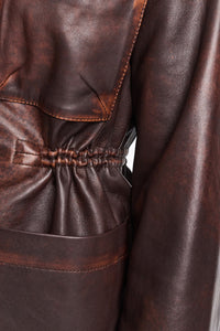 choco black // SLEEK STATEMENT I jacket
