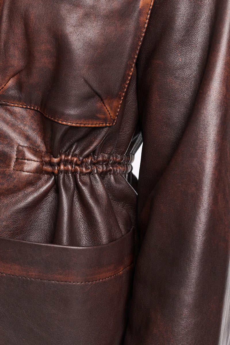 choco black // SLEEK STATEMENT I jacket