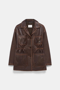 choco black // SLEEK STATEMENT I jacket