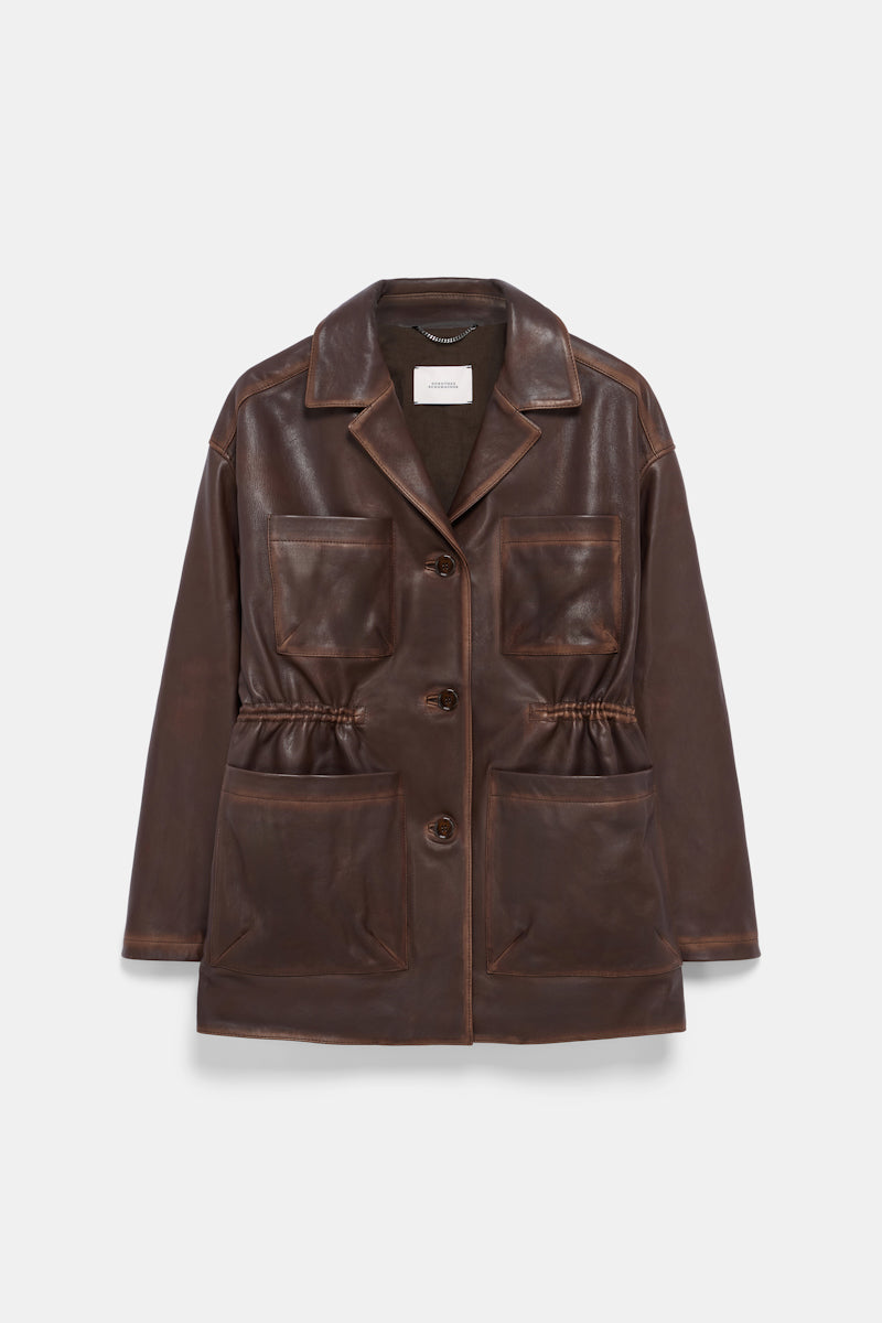 choco black // SLEEK STATEMENT I jacket