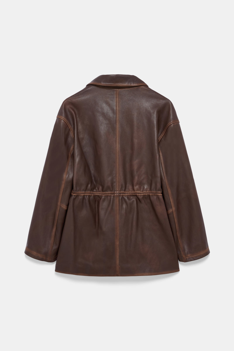 choco black // SLEEK STATEMENT I jacket
