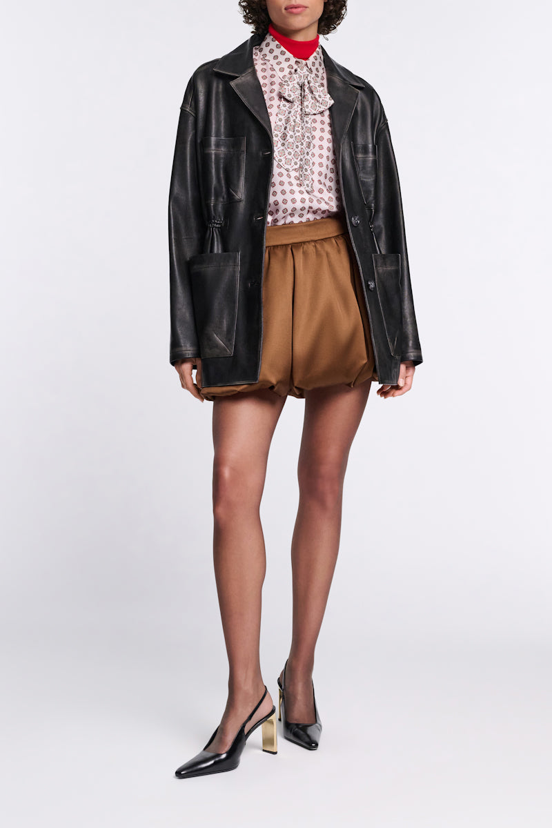 pure black // SLEEK STATEMENT I jacket
