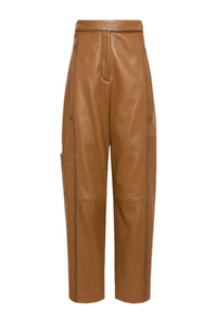 Pantalon Sleek Statement II en cuir - Terra