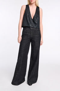 stone black denim // DEEP LOVE pants