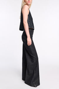 stone black denim // DEEP LOVE pants