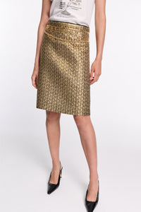 gold // GOLDEN HOUR skirt