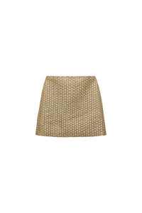 Golden Hour Skirt - Gold