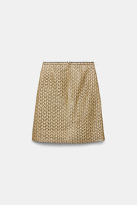 gold // GOLDEN HOUR skirt