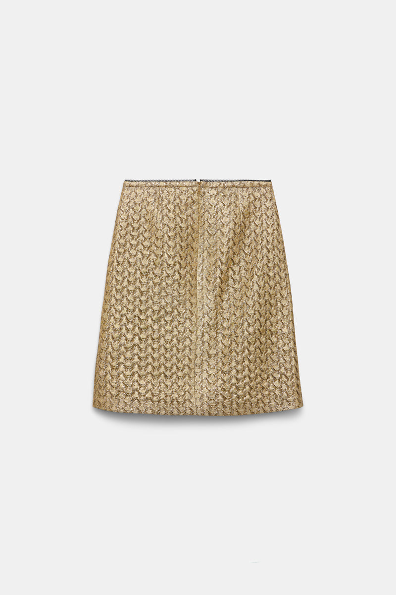 gold // GOLDEN HOUR skirt