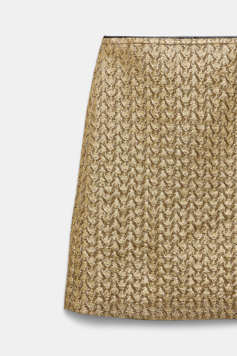 gold // GOLDEN HOUR skirt