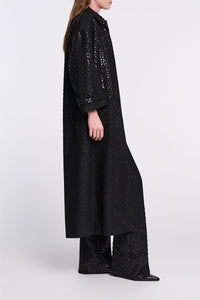 pure black // SPARKLING EMOTIONS coat