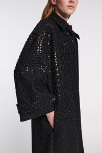 pure black // SPARKLING EMOTIONS coat