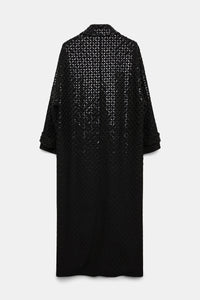 pure black // SPARKLING EMOTIONS coat