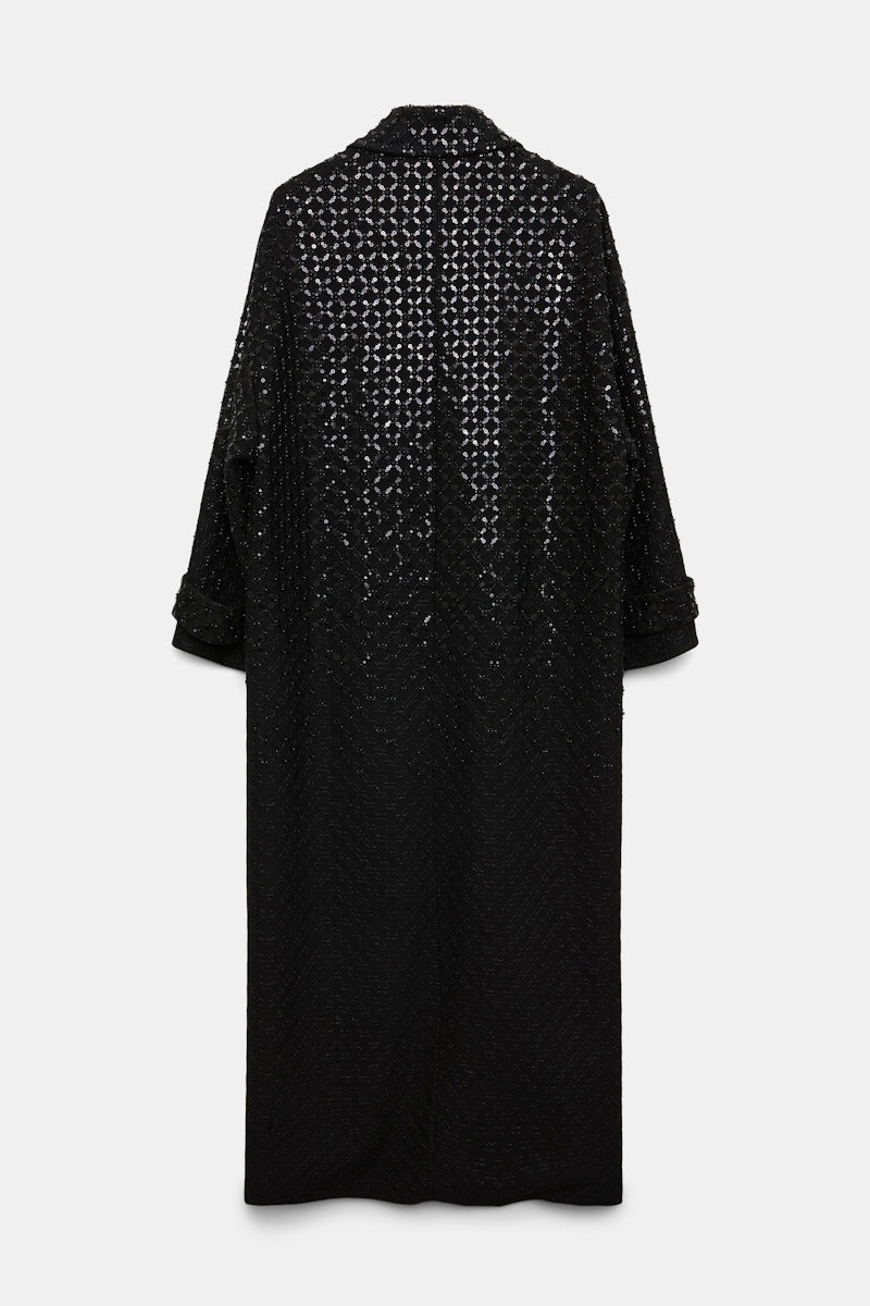 pure black // SPARKLING EMOTIONS coat