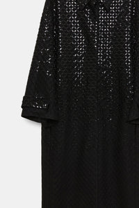 pure black // SPARKLING EMOTIONS coat
