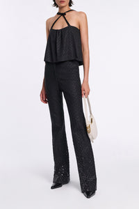 pure black // SPARKLING EMOTIONS II top