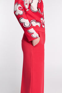 lipstick red // EMOTIONAL ESSENCE pants