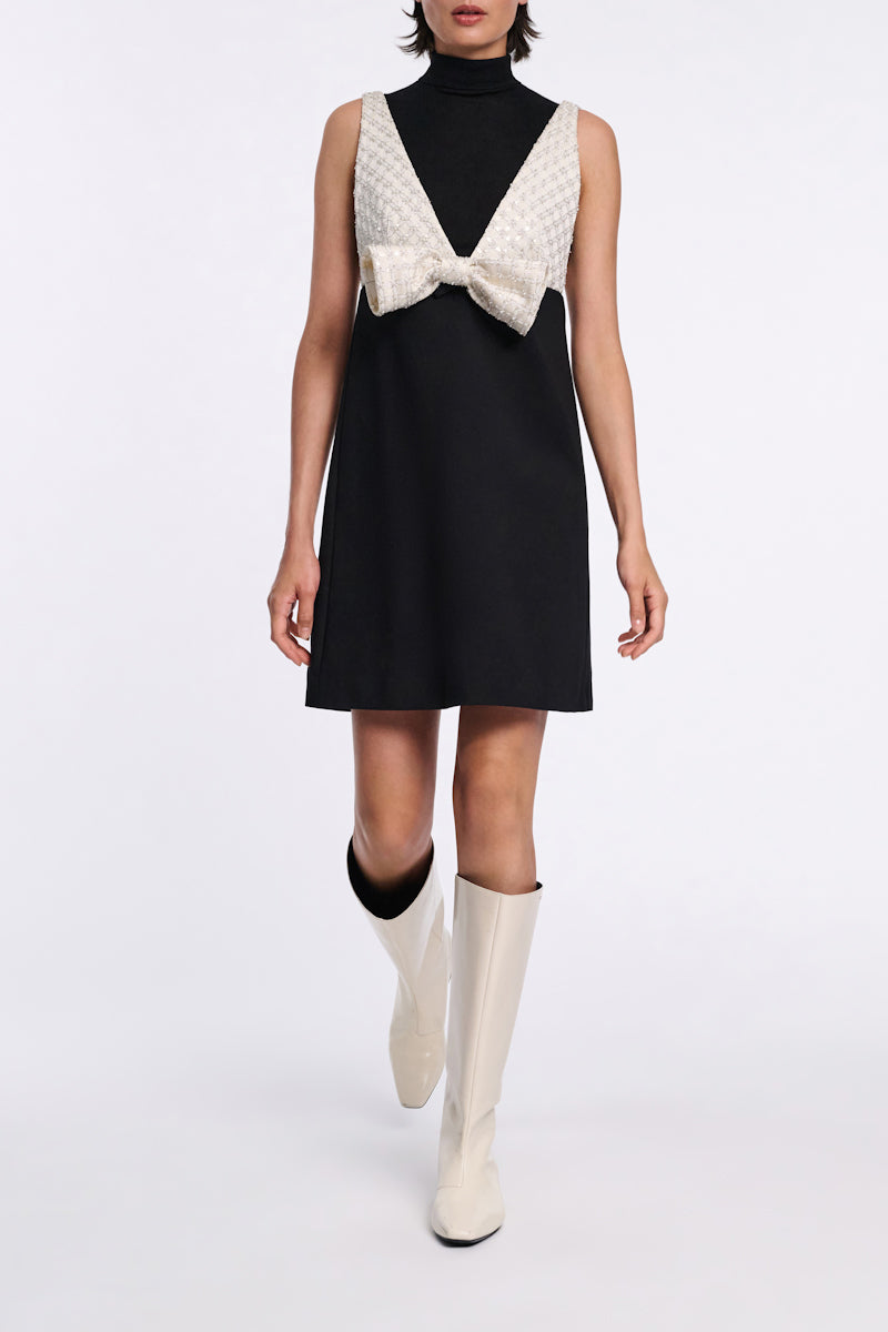 black-offwhite // EMOTIONAL ESSENCE dress