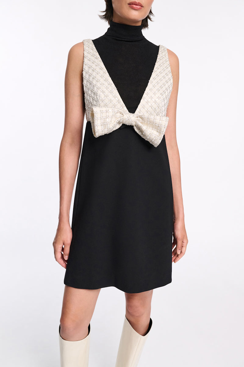 black-offwhite // EMOTIONAL ESSENCE dress