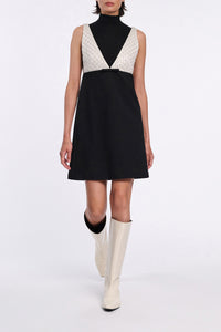 black-offwhite // EMOTIONAL ESSENCE dress