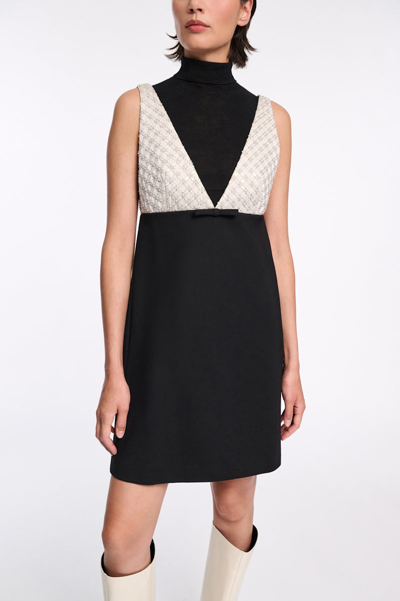 black-offwhite // EMOTIONAL ESSENCE dress