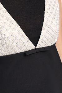 black-offwhite // EMOTIONAL ESSENCE dress