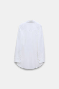 white pearl // POPLIN POWER blouse