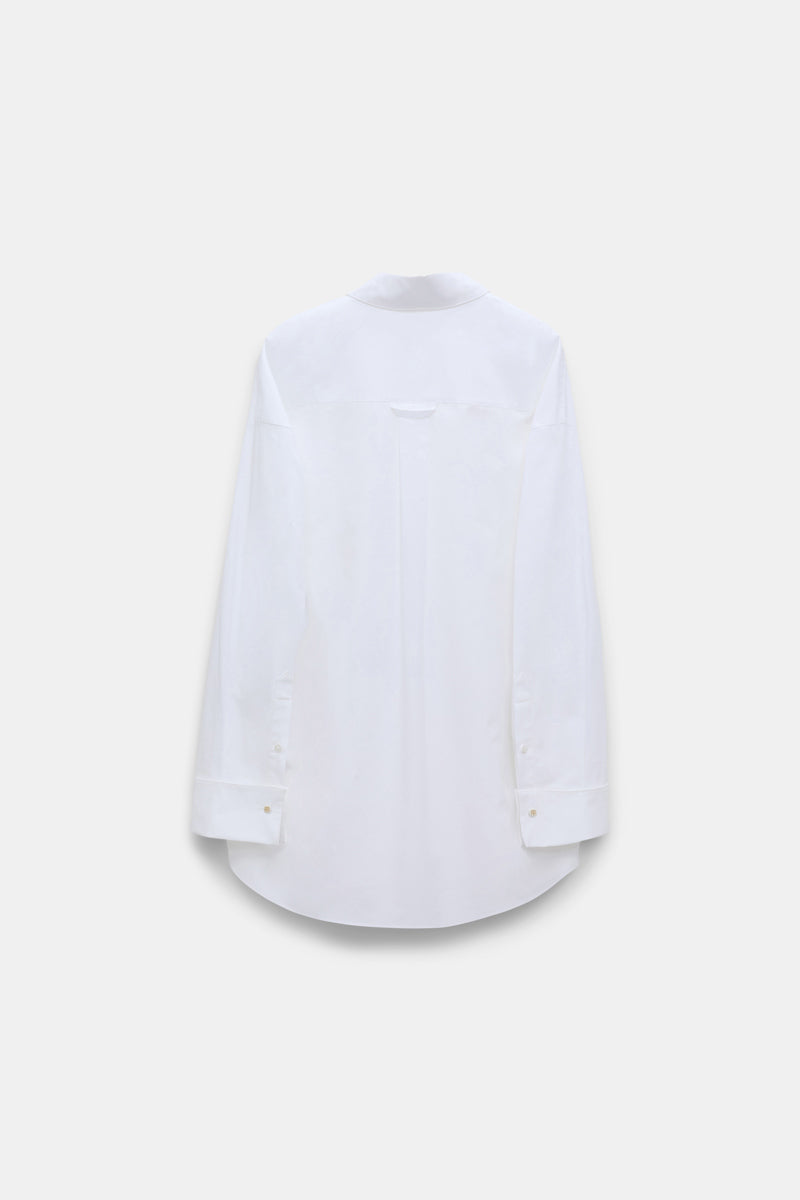 white pearl // POPLIN POWER blouse