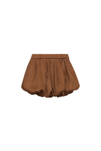 Shiny Statement Skirt - Terra