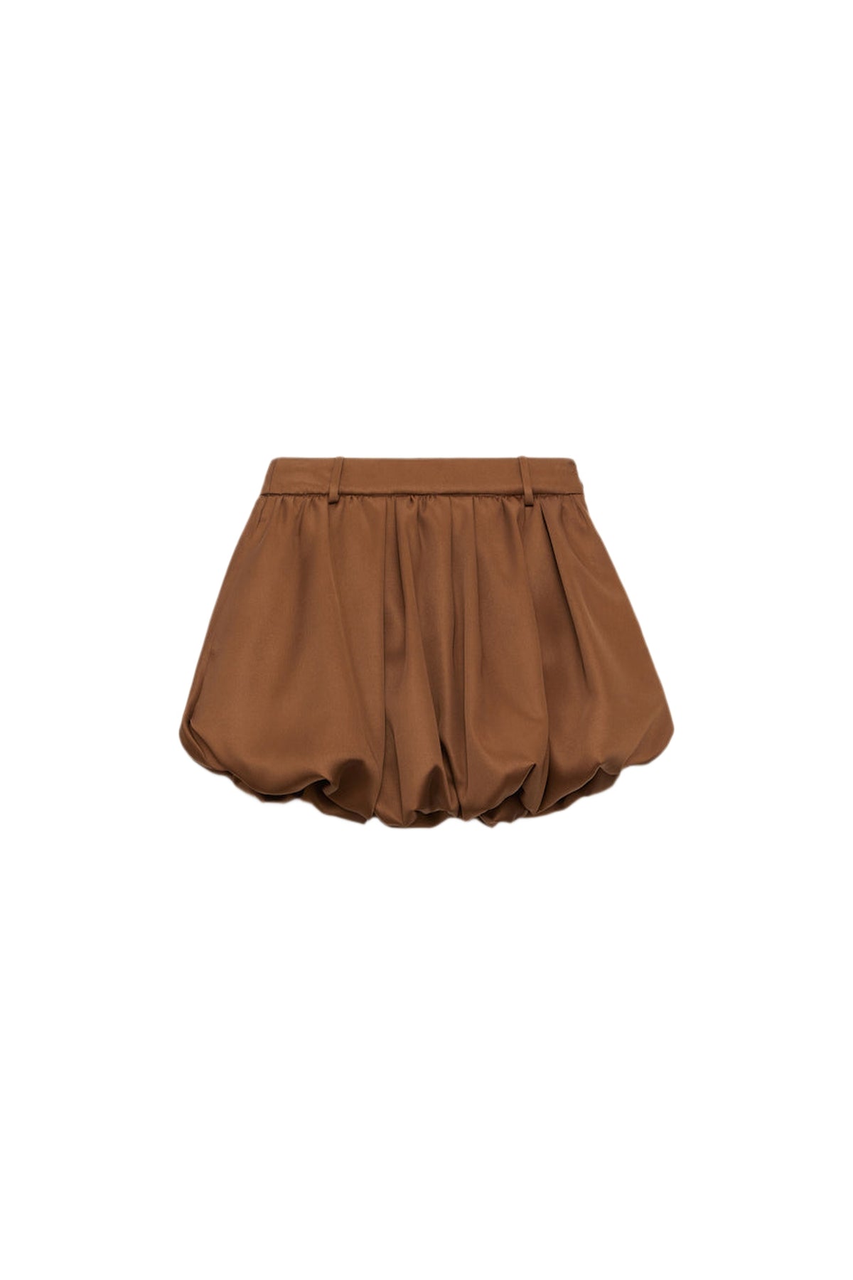 Shiny Statement Skirt - Terra