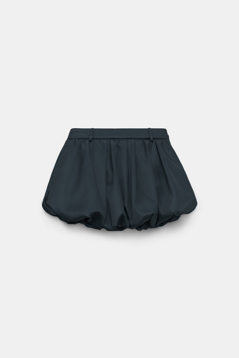 graphite // SHINY STATEMENT skirt