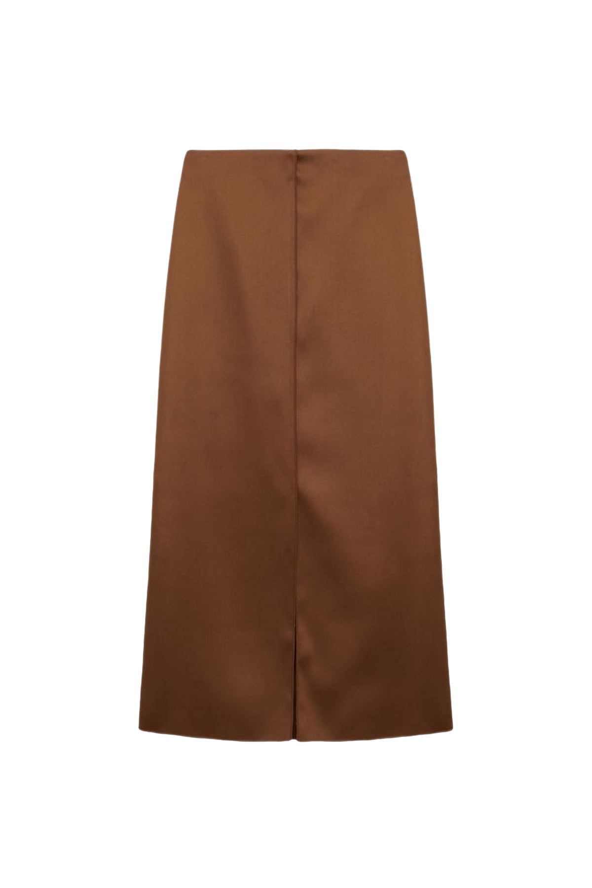 Shiny Statement Skirt - Terra