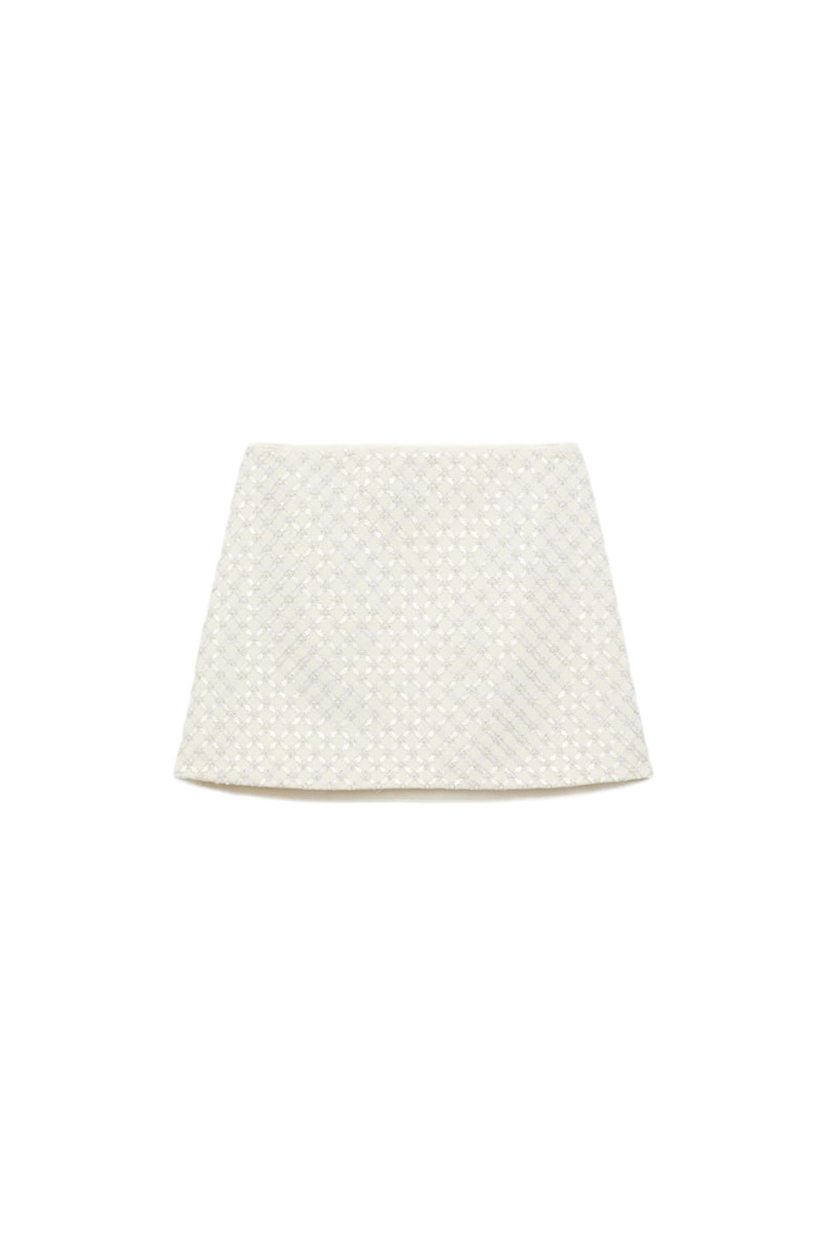 Sparkling Statement Skirt - Pearl