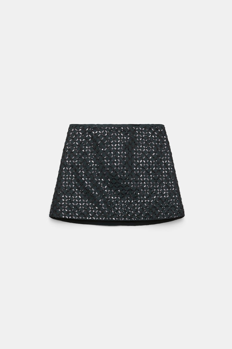 graphite // SPARKLING STATEMENT skirt