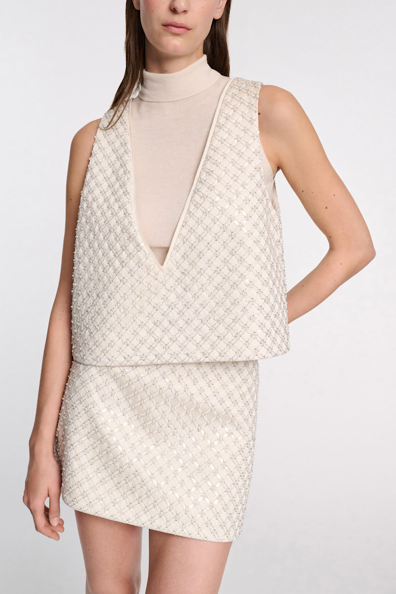 pearl // SPARKLING STATEMENT top