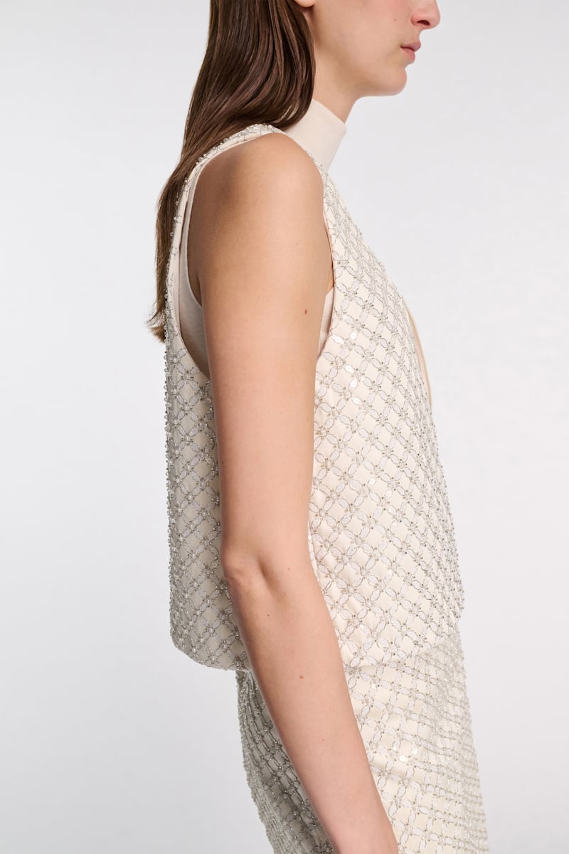 pearl // SPARKLING STATEMENT top